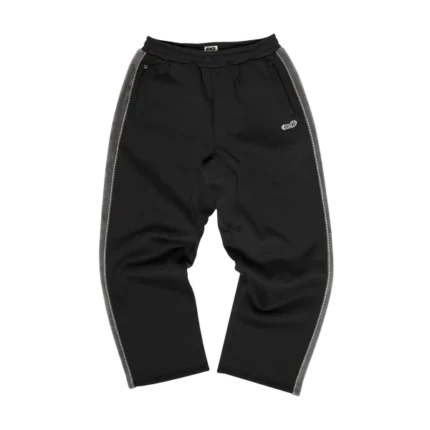 Fleece Panel Sweatpant - Black