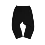Rippled Nylon Pant - Black